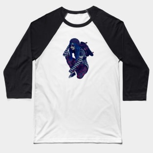Skater Girl Baseball T-Shirt